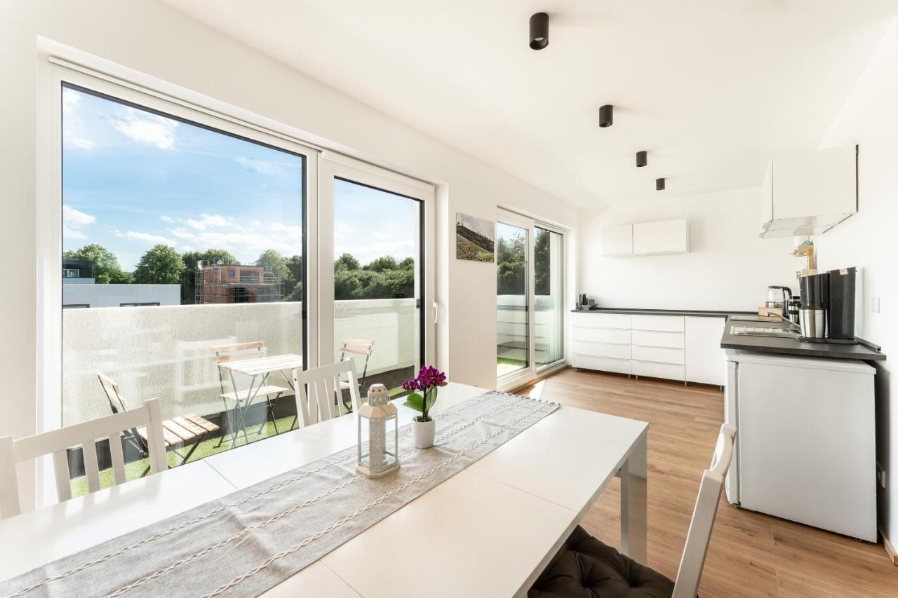 Gemuetliches Und Lichtdurchflutetes Penthouse Mit Sternenhimmelblick, Boxspringbett Und Terrasse - Gute Anbindung An Die Innenstadt Kassel Eksteriør billede